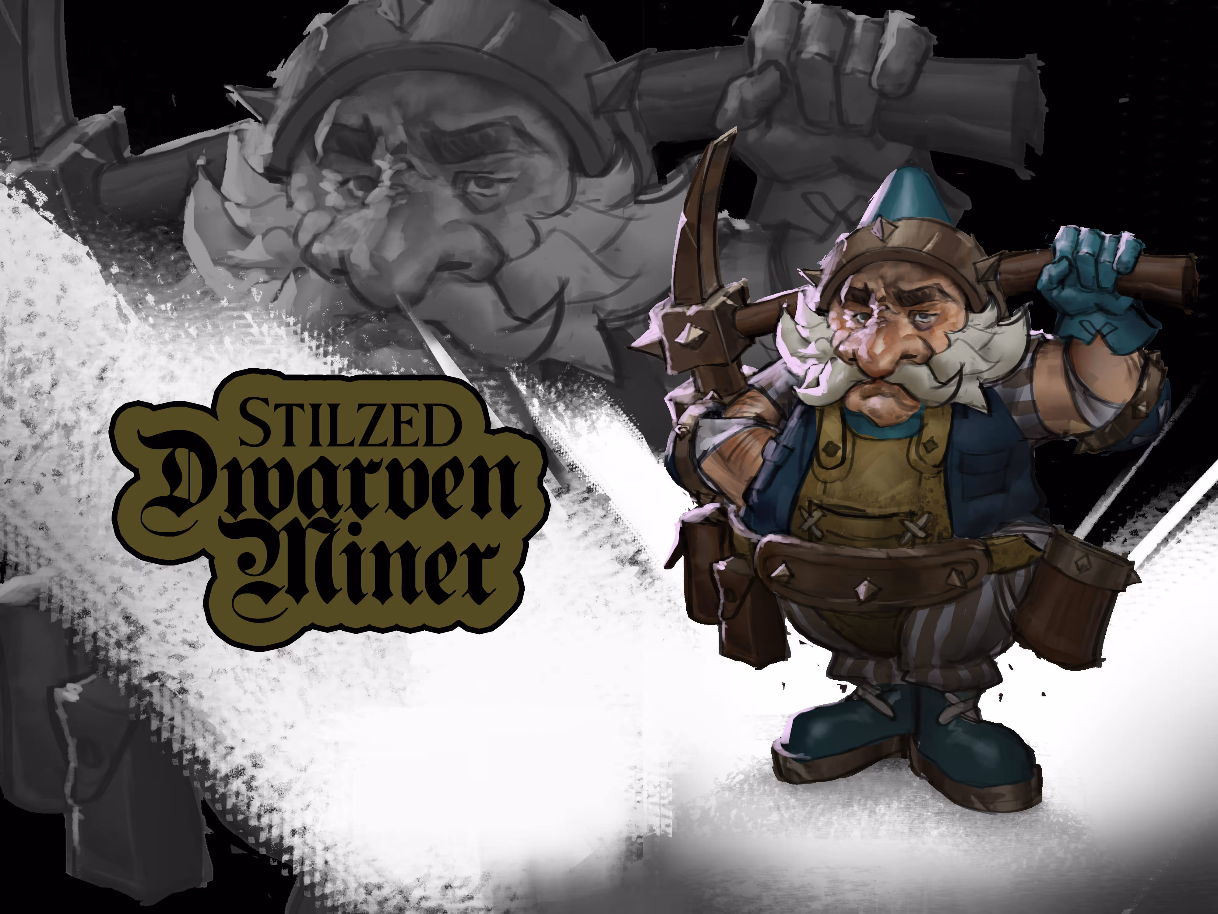 Stilized Dwarf preview